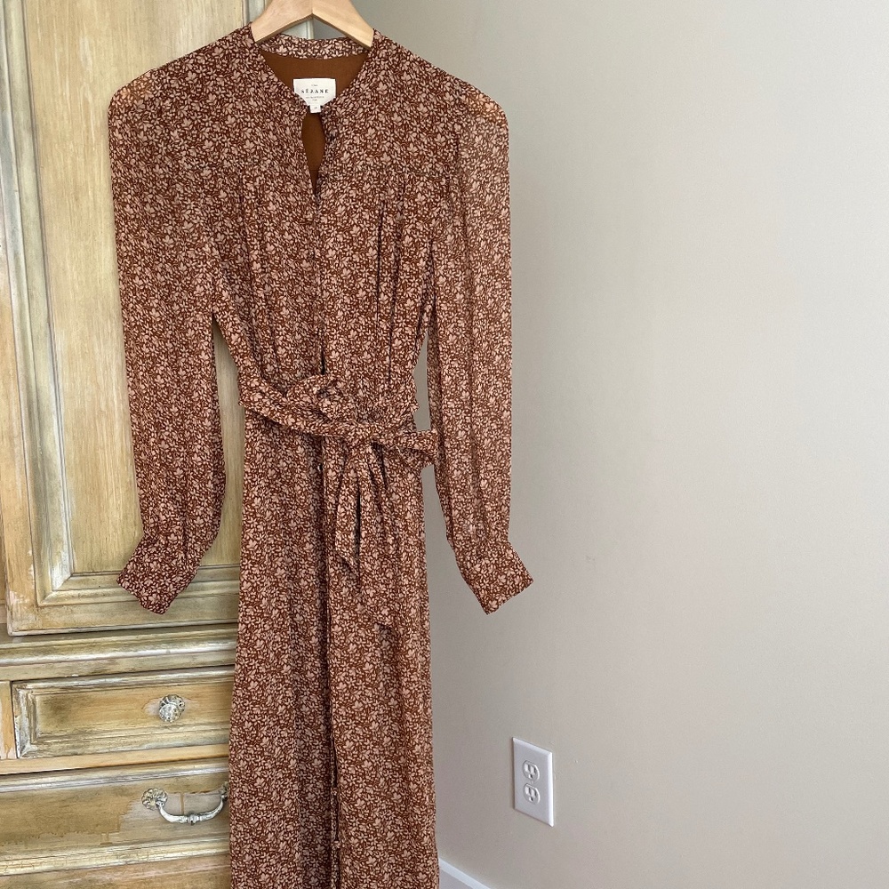 Sézane midi dress